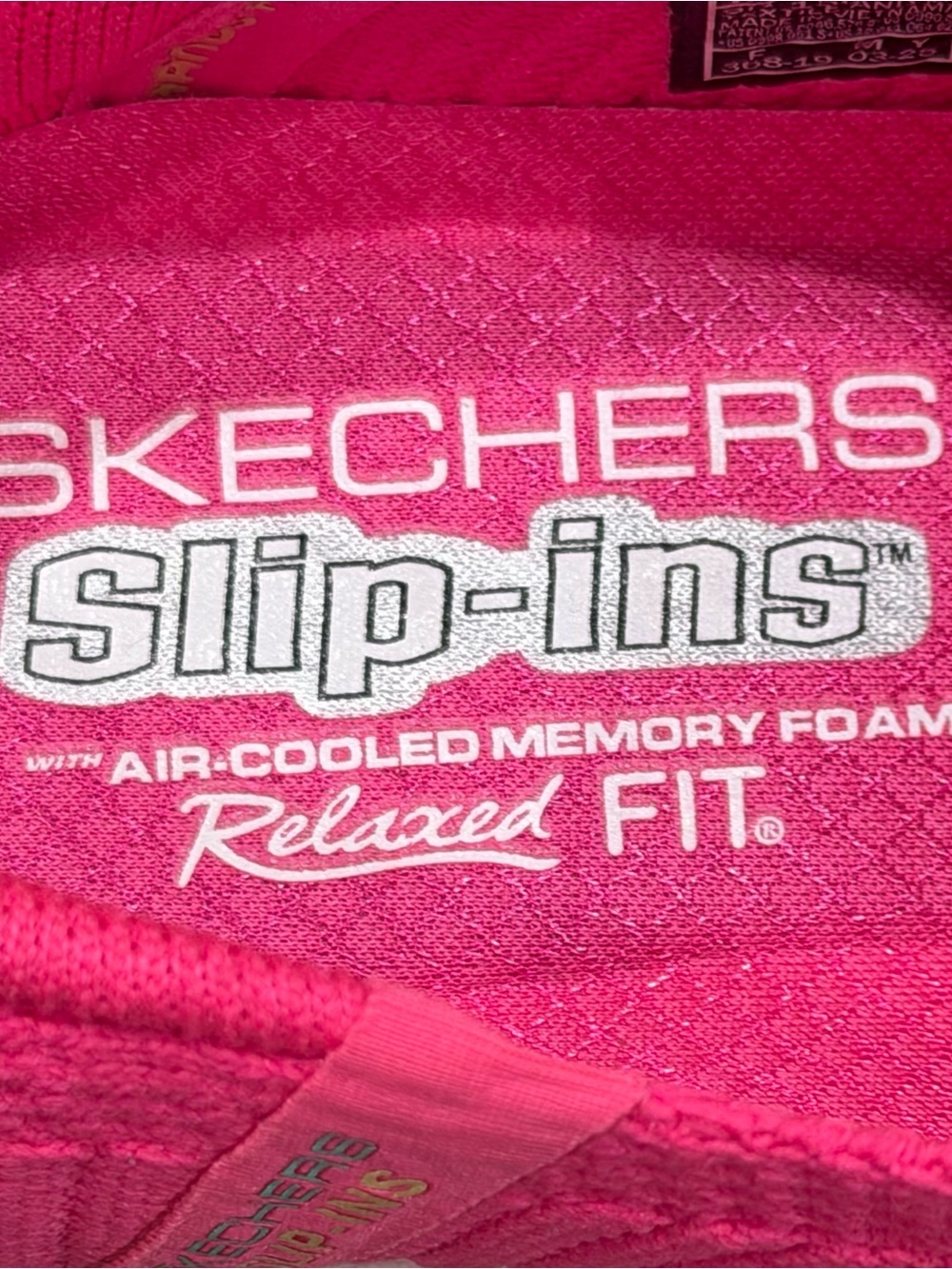 Skechers Women's Pink Slip-On Stretch Knit Walking Shoes new 8.5 - Picture 3 of 8